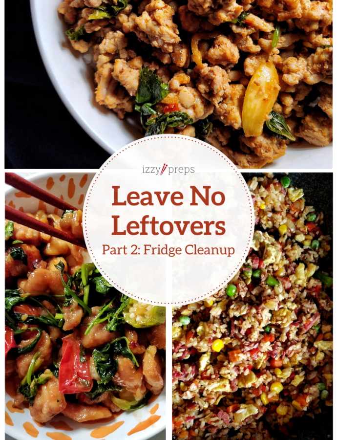 Leave No Leftovers – Fridge Cleanup
